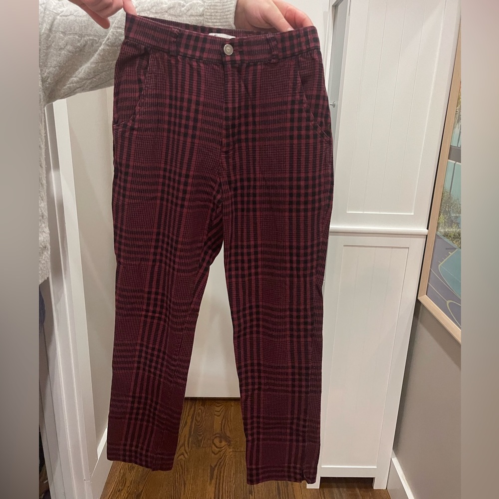 Hollister plaid pants